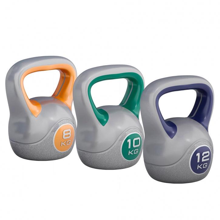 Kettlebell Stylish umplut cu ciment 2-20 KG Gorilla Sports