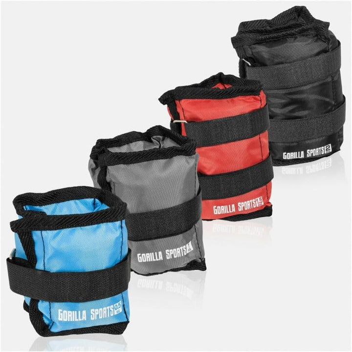 Greutăți pentru încheietură mană/gleznă 0,5Kg - 5Kg - Gorilla Sports Ro