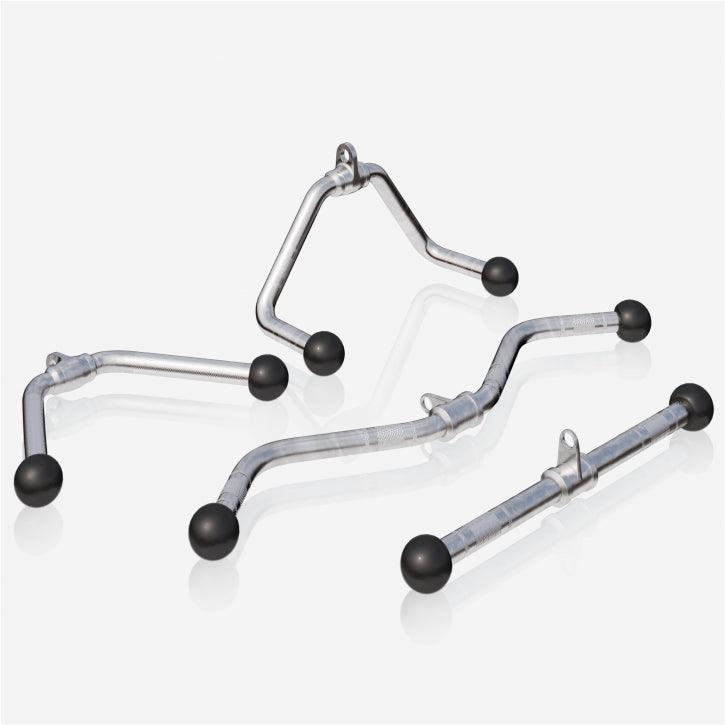 Set de manere, cu margini din cauciuc, Gorilla Sports - Gorilla Sports Ro