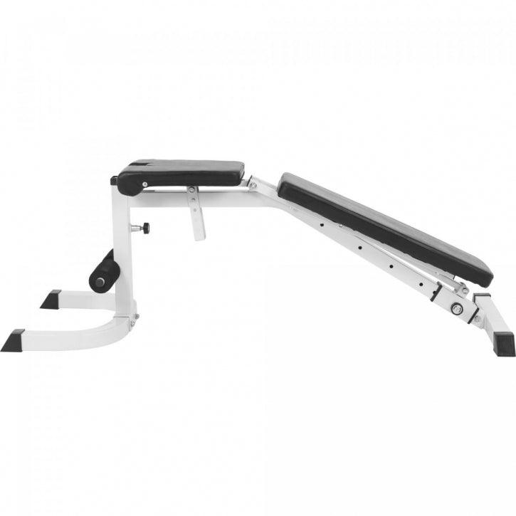 Bancă înclinată reglabilă Scott Alb/Negru - Gorilla Sports Ro