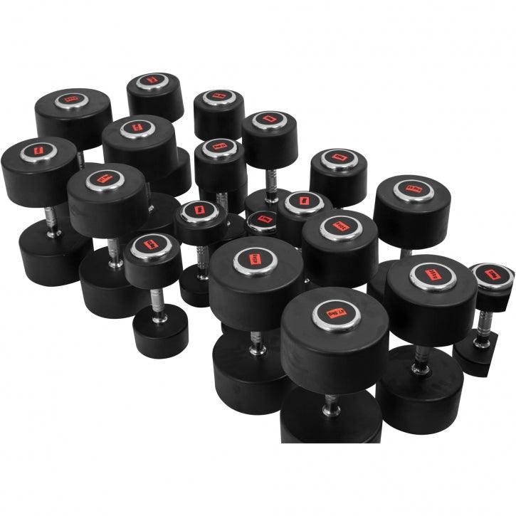 Ganteră profesională cu cauciuc - Gorilla Sports Ro