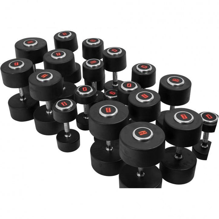 Ganteră profesională cu cauciuc - Gorilla Sports Ro