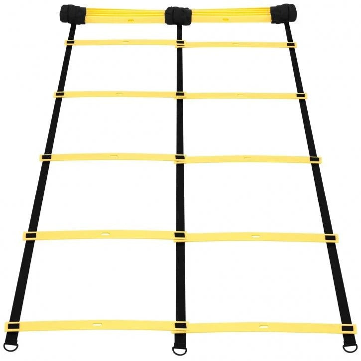 Scara pentru exercitii de coordonare Galben/Negru, Diferite Variante Gorilla Sports