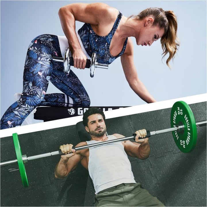 Mânere de gantere din silicon negru - Gorilla Sports Ro