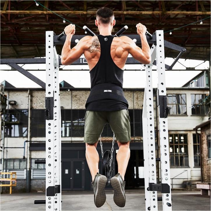 Curea din nailon neagră - Gorilla Sports Ro