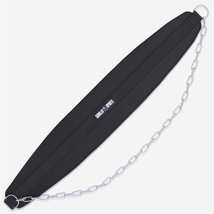 Curea din nailon neagră - Gorilla Sports Ro