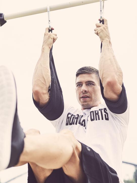 Bucle de sustinere pentru antrenament abdominal suspendat - Gorilla Sports Ro