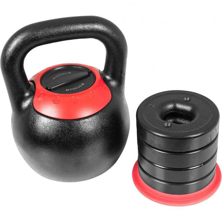 Kettlebell reglabil 8 kg - 16 kg sau 16 kg - 24 kg - Gorilla Sports Ro