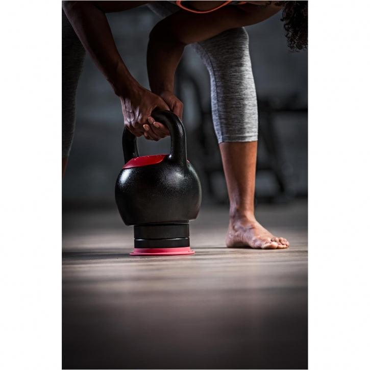 Kettlebell reglabil 8 kg - 16 kg sau 16 kg - 24 kg - Gorilla Sports Ro