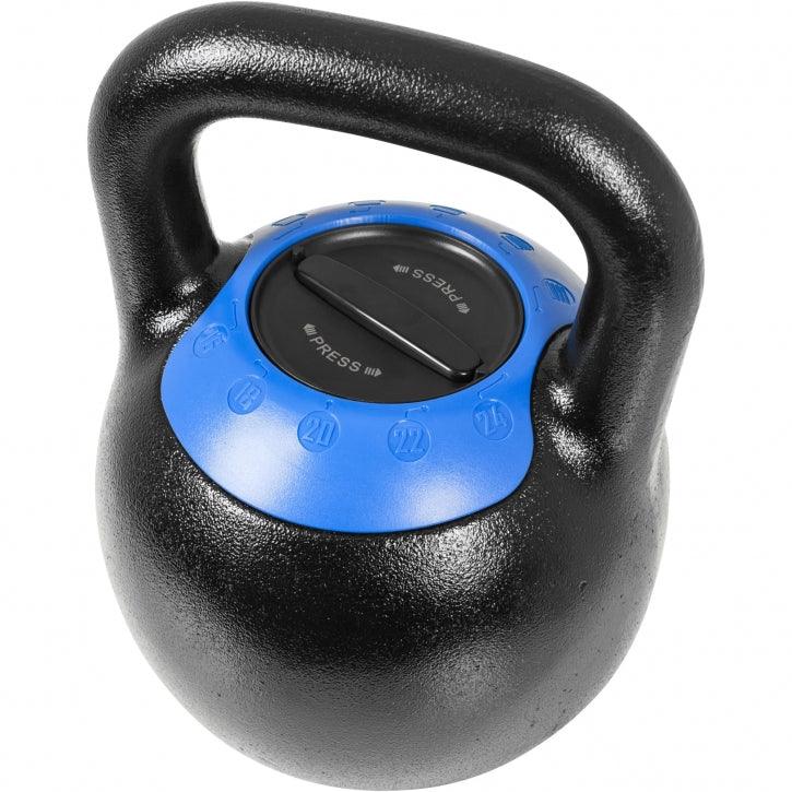 Kettlebell reglabil 8 kg - 16 kg sau 16 kg - 24 kg - Gorilla Sports Ro