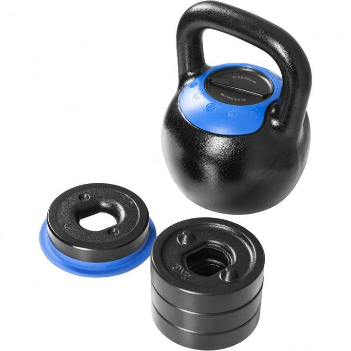 Kettlebell reglabil 8 kg - 16 kg sau 16 kg - 24 kg - Gorilla Sports Ro