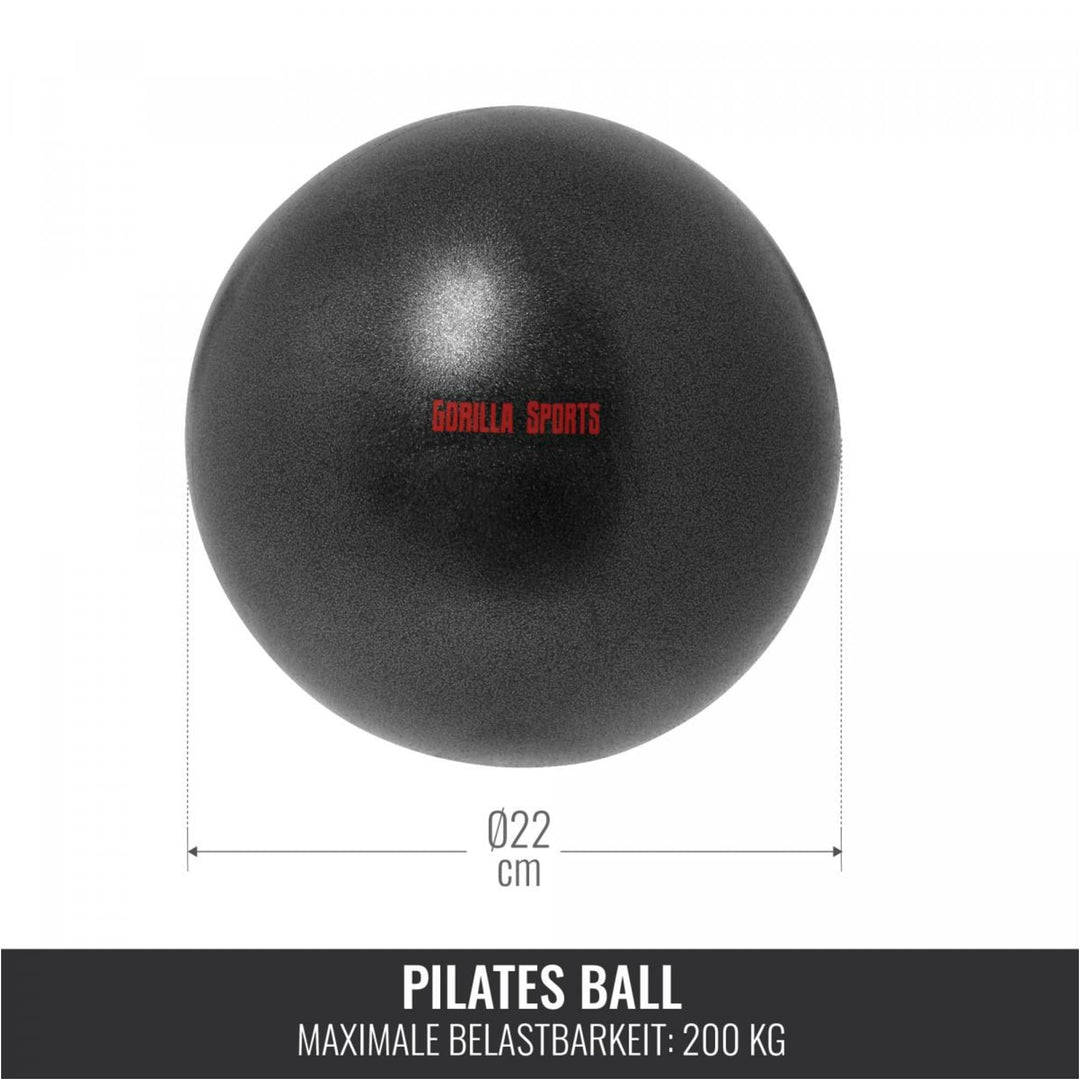 Minge de Pilates cu diametrul de 22 cm - Gorilla Sports Ro