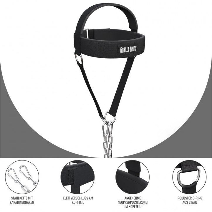 Curea pentru cap și gât - Gorilla Sports Ro