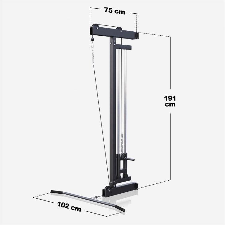 Lat-pulldown cu montare pe perete - Gorilla Sports Ro
