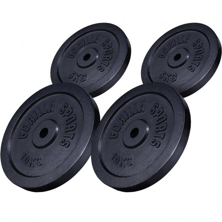 Disc din fontă 0,5-30 kg 30/31 mm Gorilla Sports