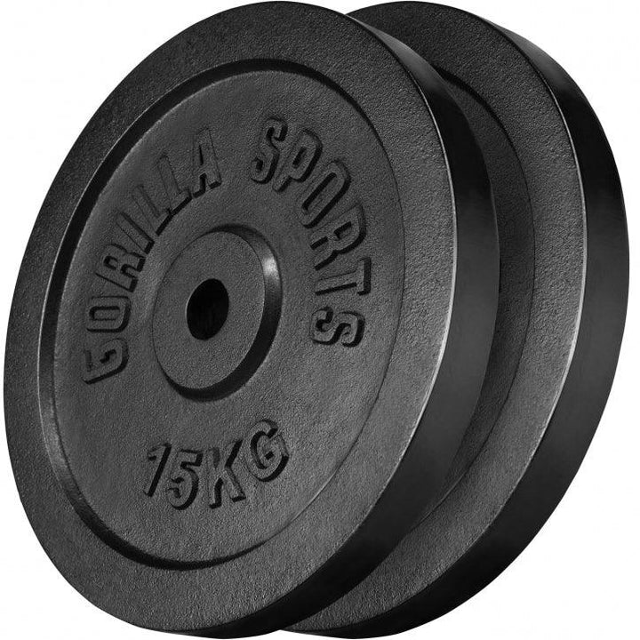 Disc din fontă 0,5-30 kg 30/31 mm Gorilla Sports