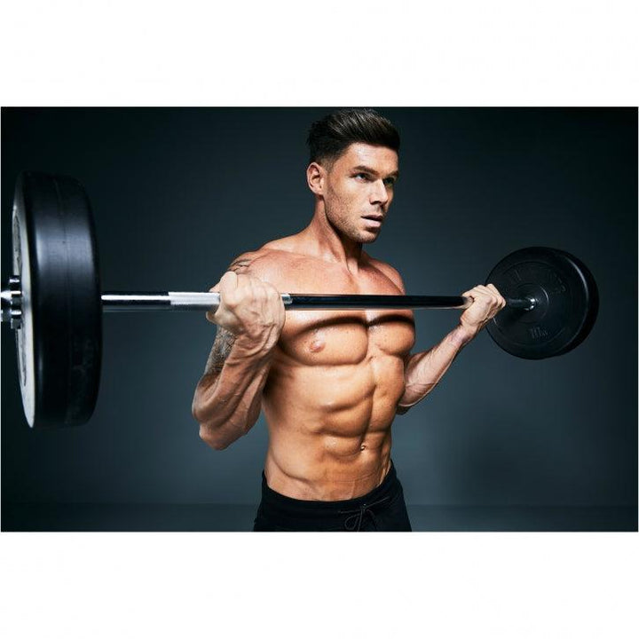 Barbell cromat de 180 cm - Gorilla Sports Ro