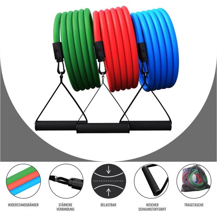 Set expander cu manere pentru fitness - Gorilla Sports Ro