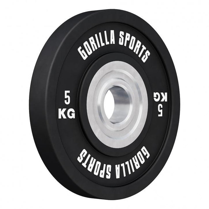 Disc Olimpic Bumper Profesional 5-25 Kg Gorilla Sports