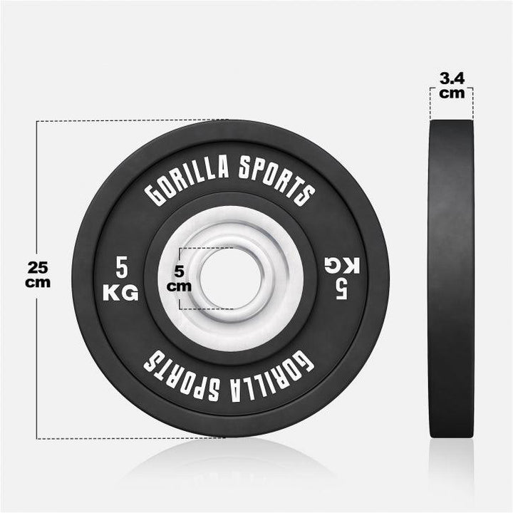 Disc Olimpic Bumper Profesional - Gorilla Sports Ro
