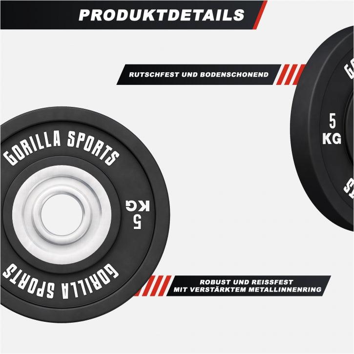 Disc Olimpic Bumper Profesional - Gorilla Sports Ro