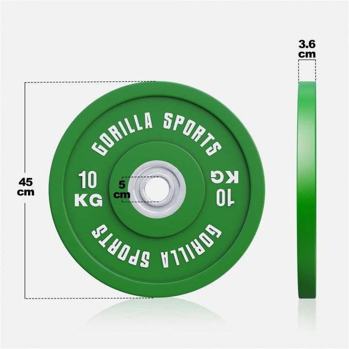 Disc Olimpic Bumper Profesional - Gorilla Sports Ro