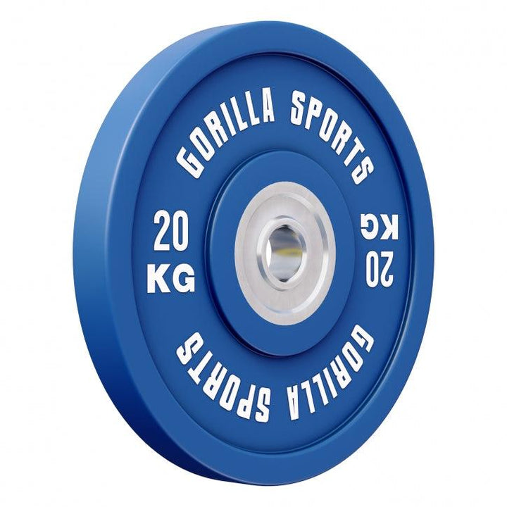 Disc Olimpic Bumper Profesional 5-25 Kg Gorilla Sports