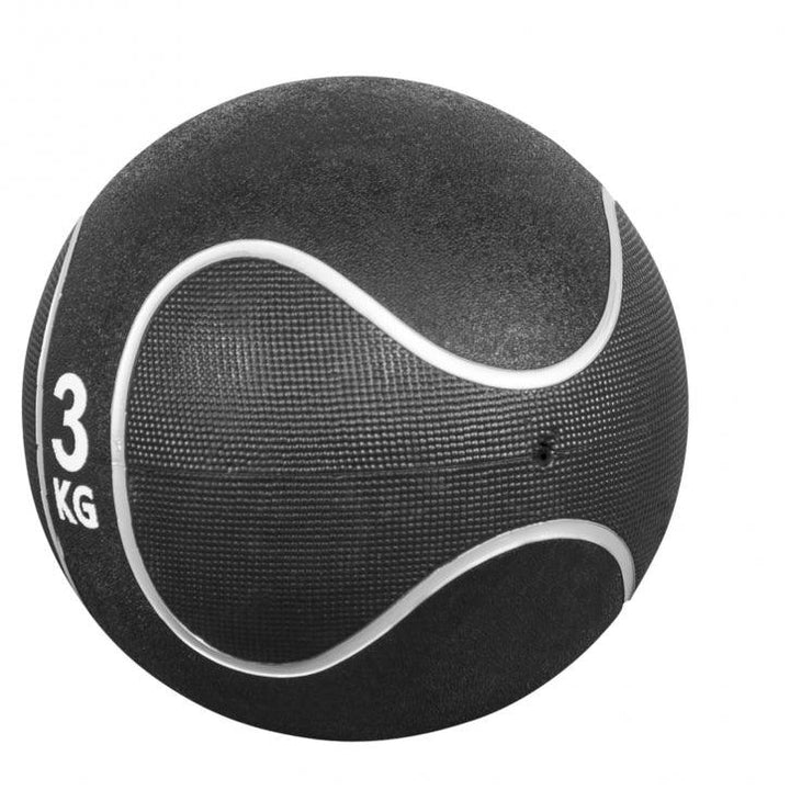 Minge medicinala Negru/Argintiu 1-10 kg Gorilla Sports