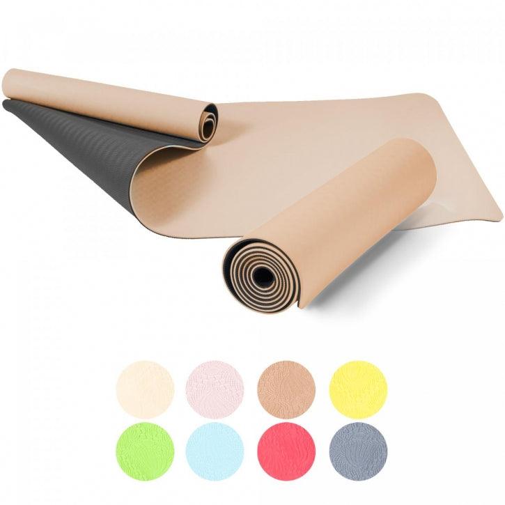 Saltea pentru Yoga 180 x 60 x 0.8cm Multiple Culori Gorilla Sports