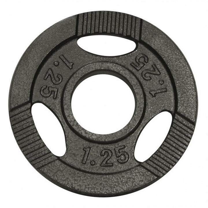 Disc din fontă , Argintiu/Negru, 1,25-20 Kg Gorilla Sports
