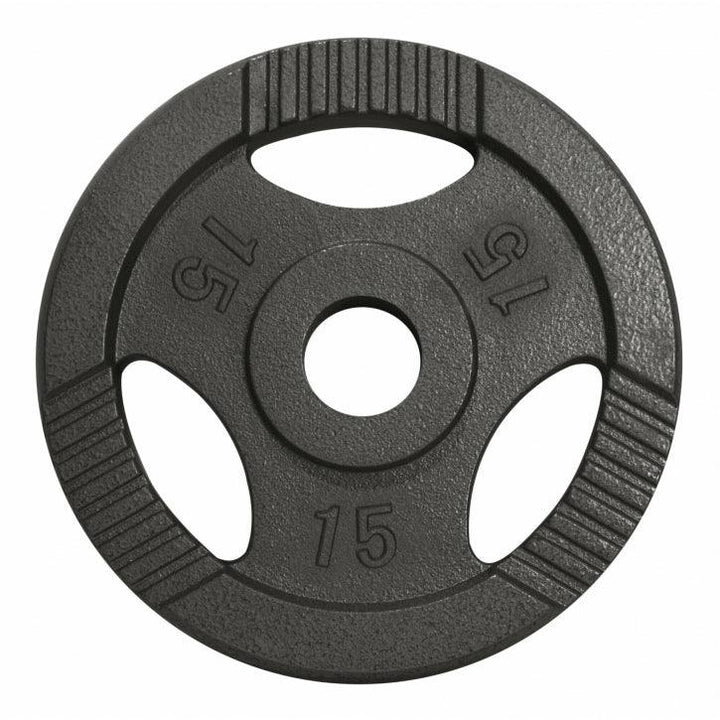 Disc din fontă , Argintiu/Negru, 1,25-20 Kg Gorilla Sports