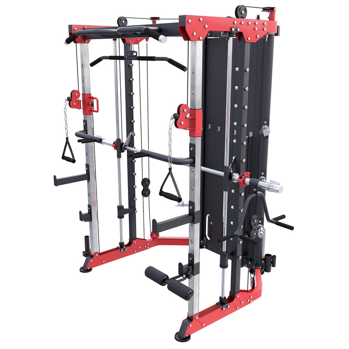 Aparat multifunctional Power Rack cu greutati - Gorilla Sports Ro