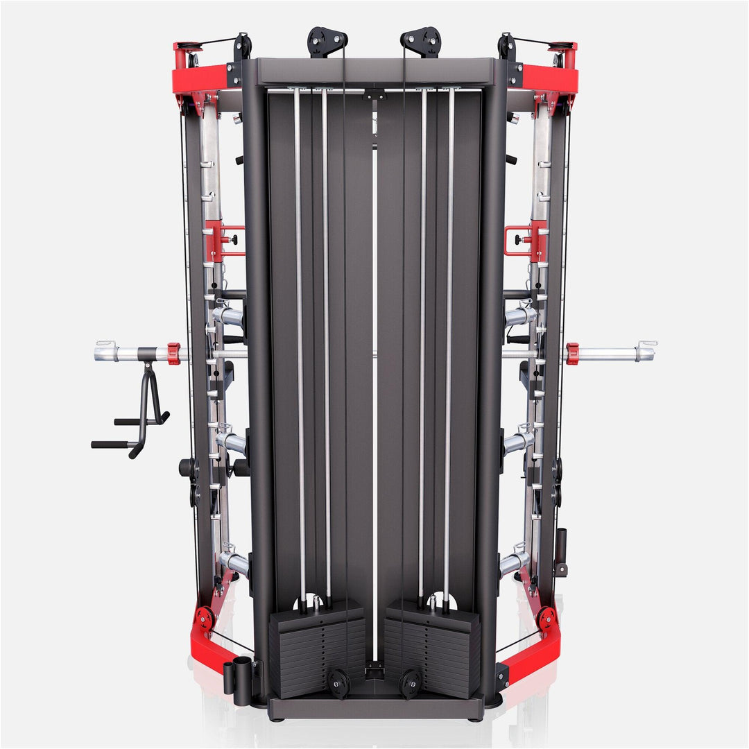 Aparat multifunctional Power Rack cu greutati - Gorilla Sports Ro