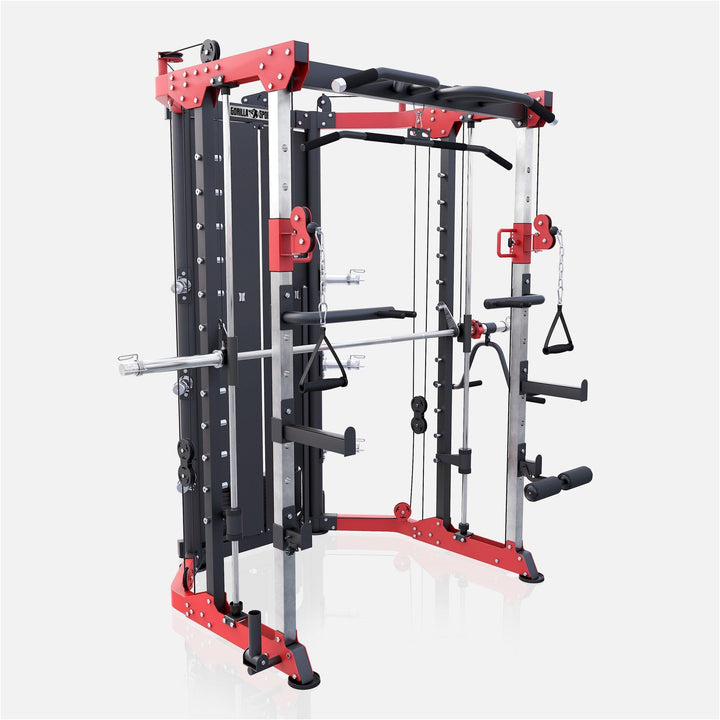 Aparat multifunctional Power Rack cu greutati - Gorilla Sports Ro