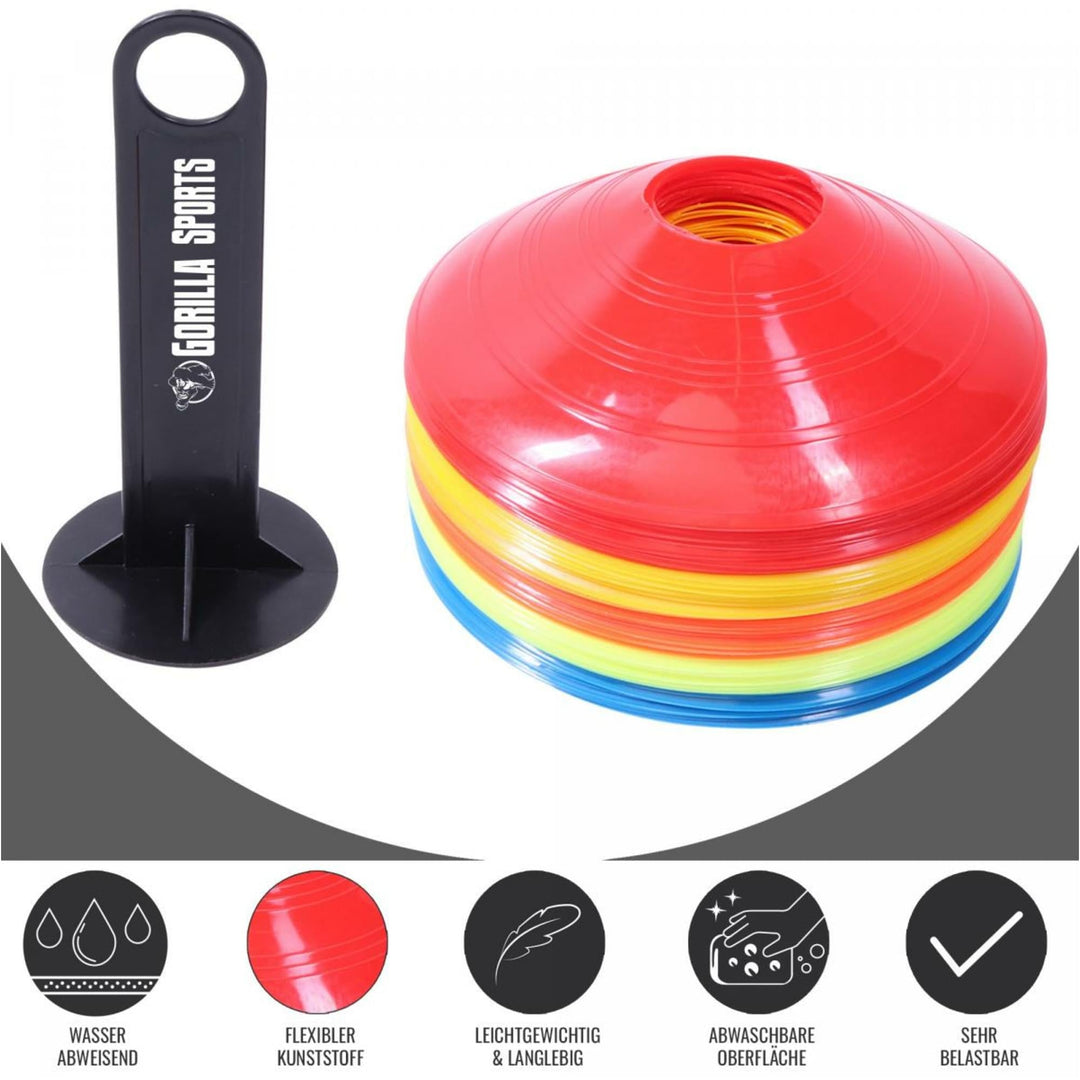 Set 50 discuri de marcare - Gorilla Sports Ro