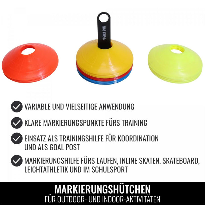 Set 50 discuri de marcare - Gorilla Sports Ro