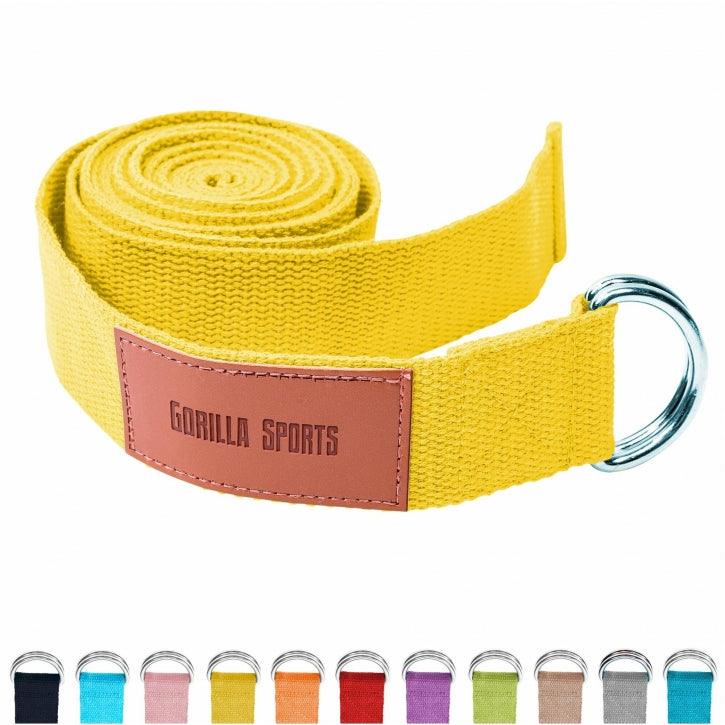 Curea de yoga 260 x 3,8 cm, Diferite Culori Gorilla Sports