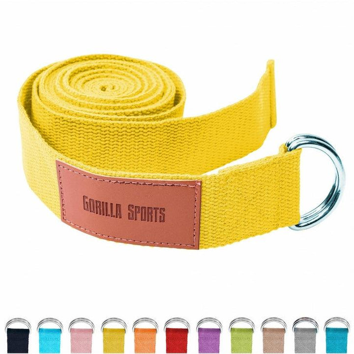 Curea de yoga 260 x 3,8 cm, Diferite Culori Gorilla Sports