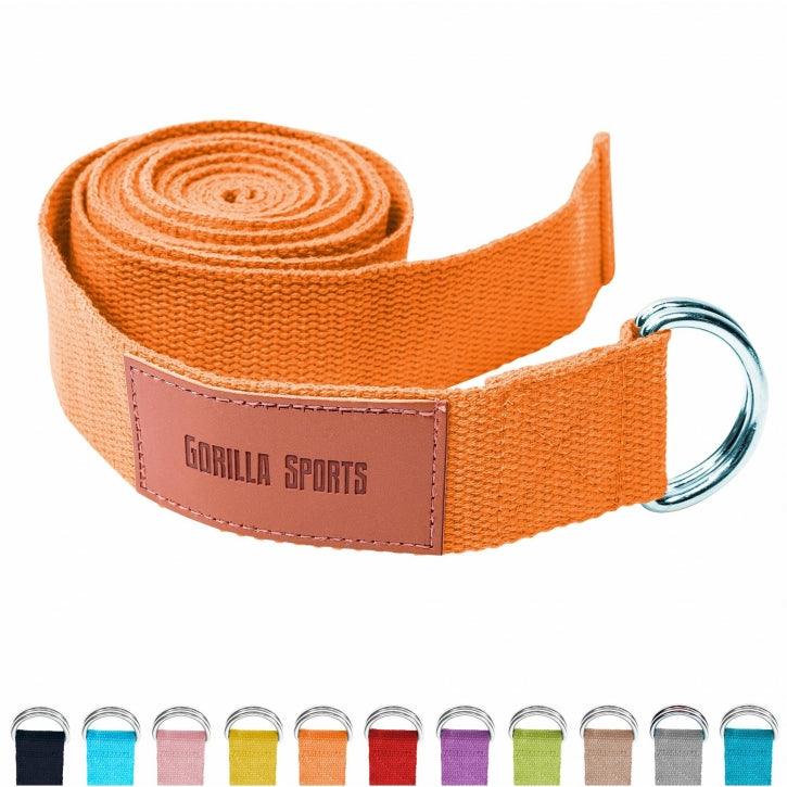 Curea de yoga 260 x 3,8 cm, Diferite Culori Gorilla Sports
