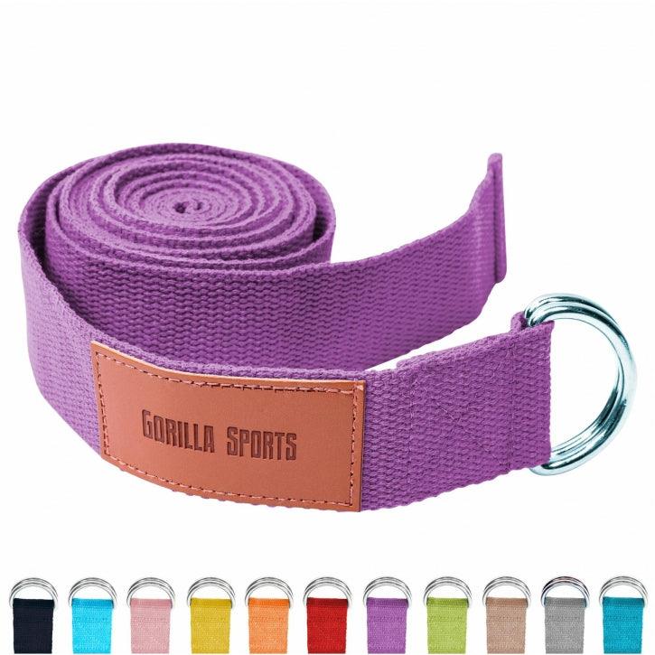 Curea de yoga 260 x 3,8 cm, Diferite Culori Gorilla Sports