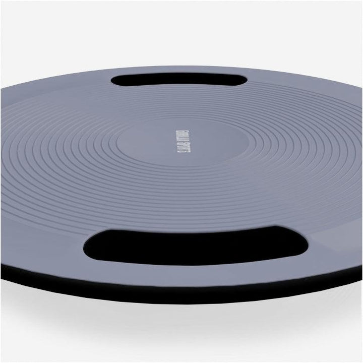 Placa de echilibru cu mânere, negre/gri închis - Gorilla Sports Ro