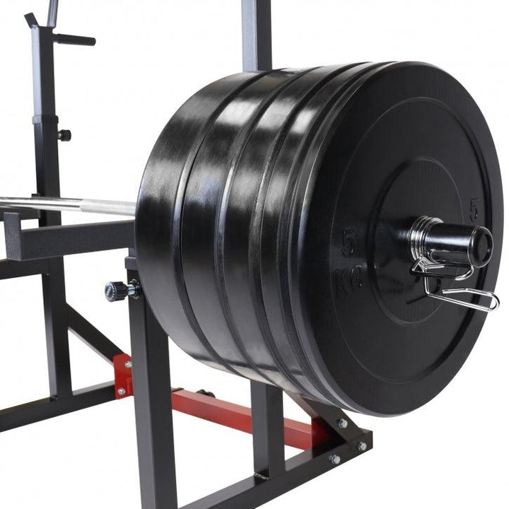 Squat Rack cu set de bare Olympia Bumper Plate 170 kg - Gorilla Sports Ro