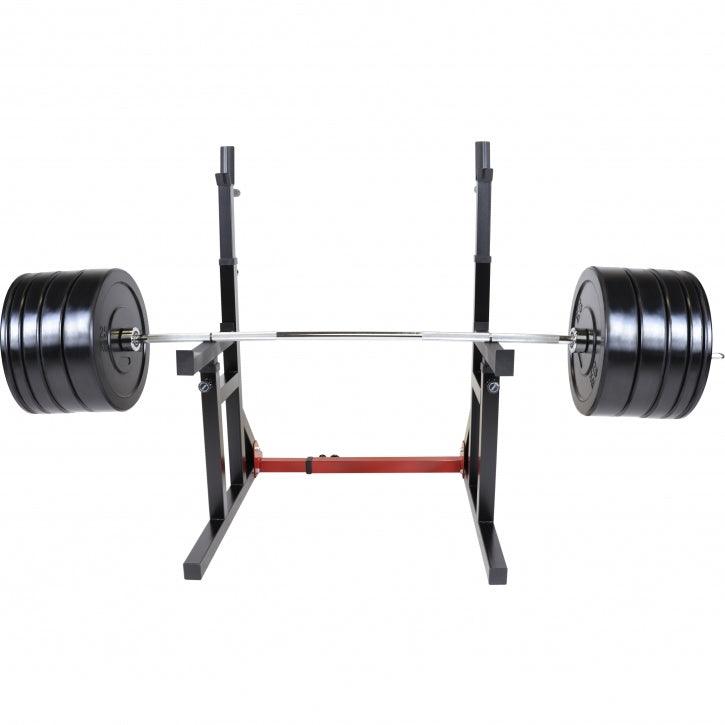 Squat Rack cu set de bare Olympia Bumper Plate 170 kg - Gorilla Sports Ro