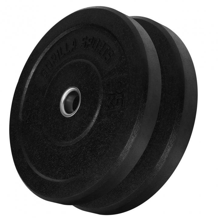 Disc Bumper de cauciuc 5-25 Kg Gorilla Sports
