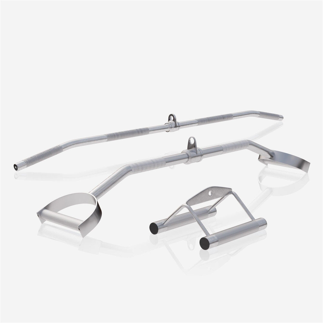 Set bare de helcometru cu maner V, Gorilla Sports - Gorilla Sports Ro