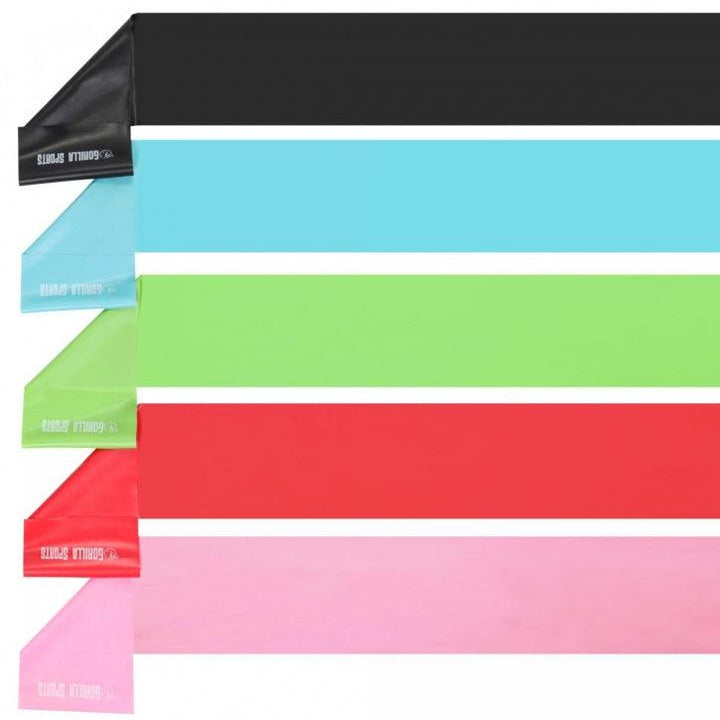 Banda lată de fitness din latex 120 - 200 cm Gorilla Sports