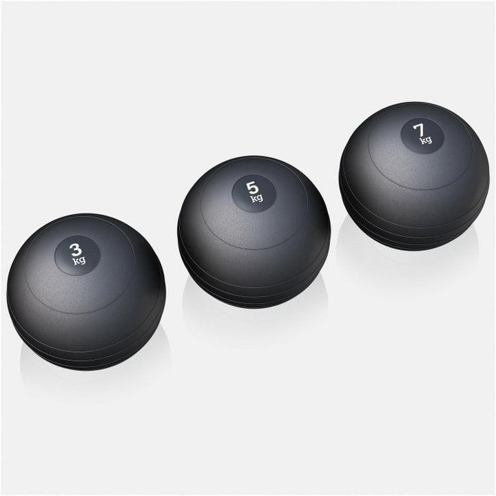 Minge Medicinala Cauciucata Neagra 3Kg-20Kg - Gorilla Sports Ro