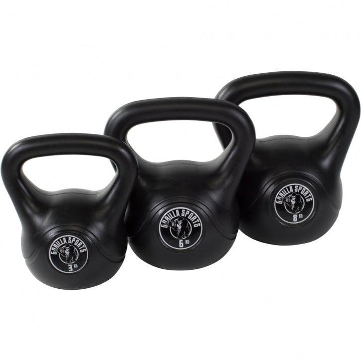 Kettlebell umplut cu ciment 2-20 KG Gorilla Sports