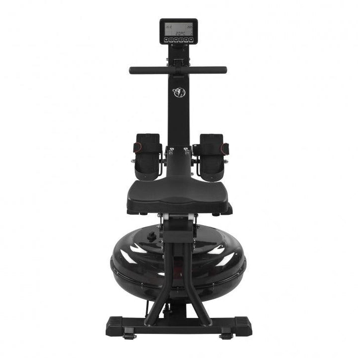 Aparat de vâslit cu apa, negru/rosu - Gorilla Sports Ro