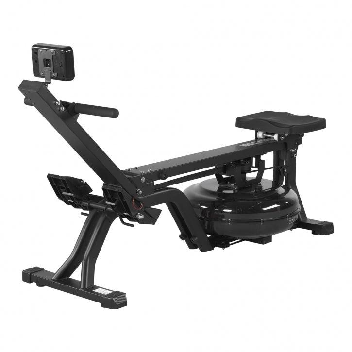 Aparat de vâslit cu apa, negru/rosu - Gorilla Sports Ro